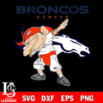 Denver Broncos NFL Football Jeffy Dabbing Sports For Fans svg, NFL svg eps dxf png file, Digital Download , Instant Download