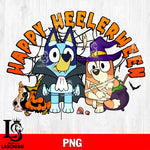 Happy heelerween, Bluey halloween png file, Digital Download , Instant Download