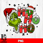 Grinch Hohoho PNG file , Digital Download , Instant Download