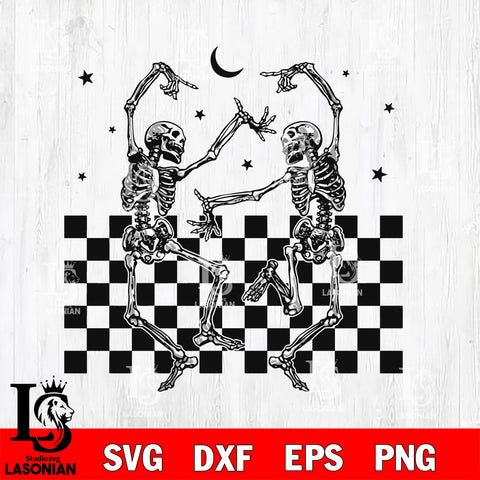 Dancing Skeletons Halloween , Bluey halloween png file, Digital Download , Instant Download