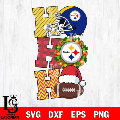 Pittsburgh Steelers hohoho svg dxf eps png, Digital Download , Instant Download