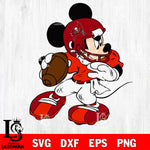 Disney Mickey Mouse Tampa Bay Buccaneers svg dxf eps png, Digital Download , Instant Download