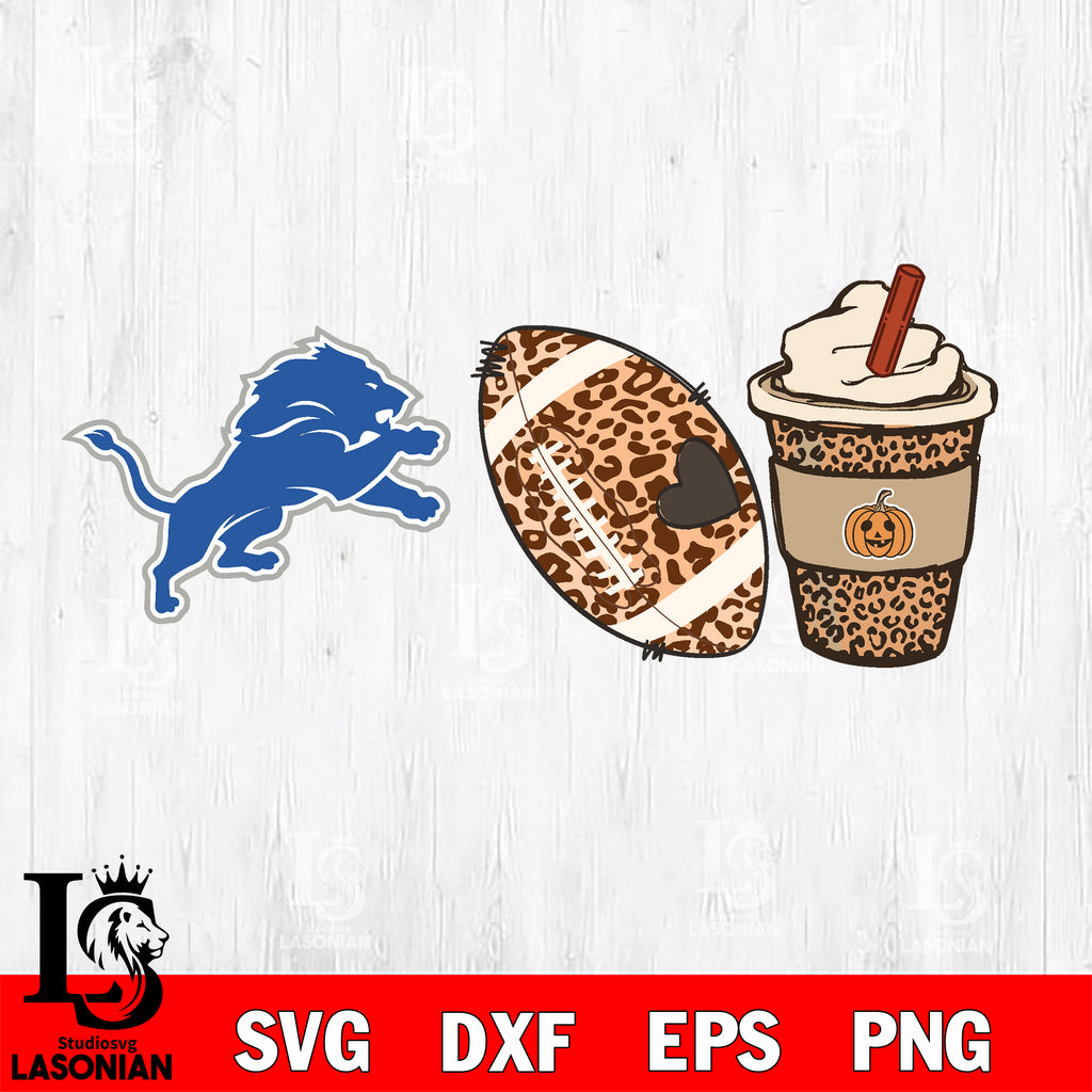 Lions Football Svg Instant Download 