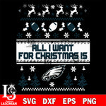 All i want for christmas is Pittsburgh Steelers svg dxf eps png, Digital Download , Instant Download