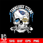 Skull Tennessee Titans Harley davidson svg eps dxf png file, digital download , Instant Download