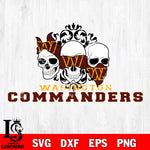 wasington commanders svg eps dxf png file, digital download , Instant Download