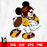 Disney Mickey Mouse Washington Commanders svg dxf eps png, Digital Download , Instant Download