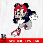 Disney Mickey Mouse Houston Texans svg dxf eps png, Digital Download , Instant Download