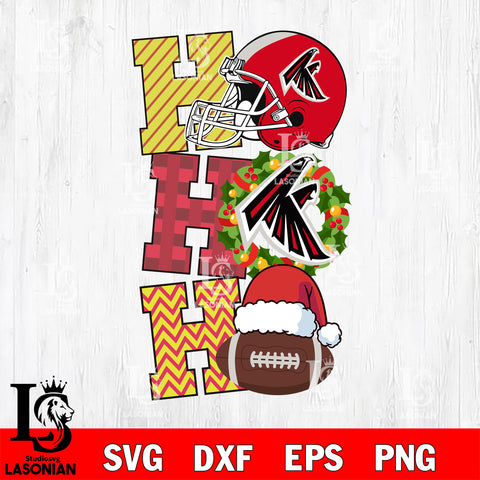 Atlanta Falcons hohoho svg dxf eps png, Digital Download , Instant Download