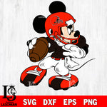 Disney Mickey Mouse Cleveland Browns svg dxf eps png, Digital Download , Instant Download