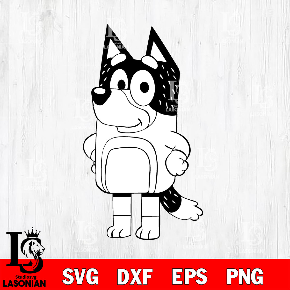 Bluey svg dxf eps png file, Digital Download , Instant Download ...