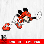 Disney Mickey Mouse Cincinnati Bengals SVG , NFL svg,eps,dxf,png file, digital download