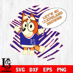 Let's go Cleveland Browns Chilli Heeler bluey svg eps dxf png file, Digital Download , Instant Download