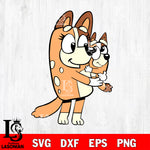 Bluey svg dxf eps png file, Digital Download , Instant Download