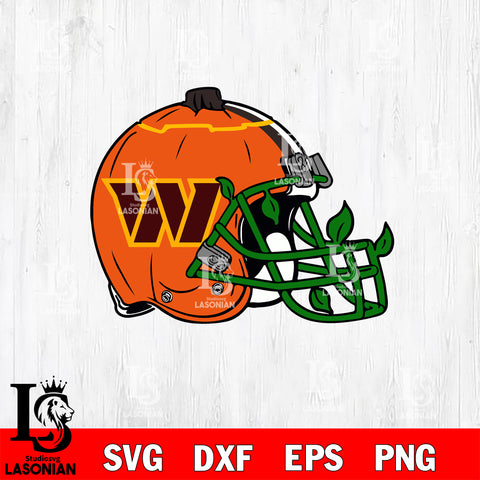 Washington Commanders helmet halloween svg, NFL svg eps dxf png file, Digital Download , Instant Download