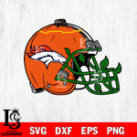 Denver Broncos helmet halloween svg, NFL svg eps dxf png file, Digital Download , Instant Download