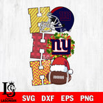 New York Giants hohoho svg dxf eps png, Digital Download , Instant Download