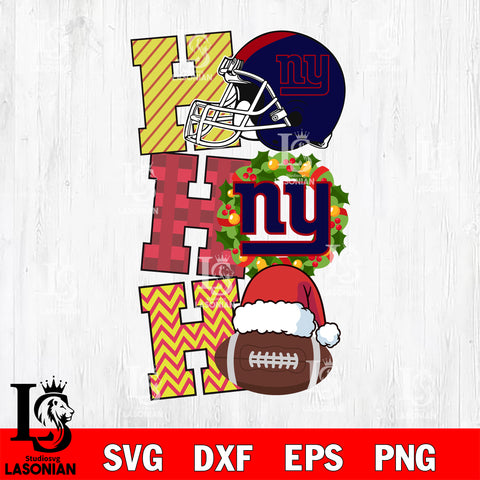 New York Giants hohoho svg dxf eps png, Digital Download , Instant Download