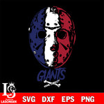 New York Giants Jason Voorhees NFL svg eps dxf png file, digital download , Instant Download