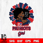 New England Patriots girls svg eps dxf png file, digital download , Instant Download