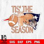 New England Patriots Tis the season svg eps dxf png file, Digital Download , Instant Download