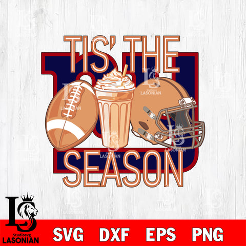 New York Giants Tis the season svg eps dxf png file, Digital Download , Instant Download