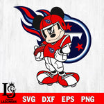 Disney Mickey Mouse Tennessee Titans SVG , NFL svg,eps,dxf,png file, digital download