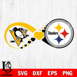 Pittsburgh Penguins heart, Logo Pittsburgh Penguins Svg Eps Dxf Png file , Digital Download