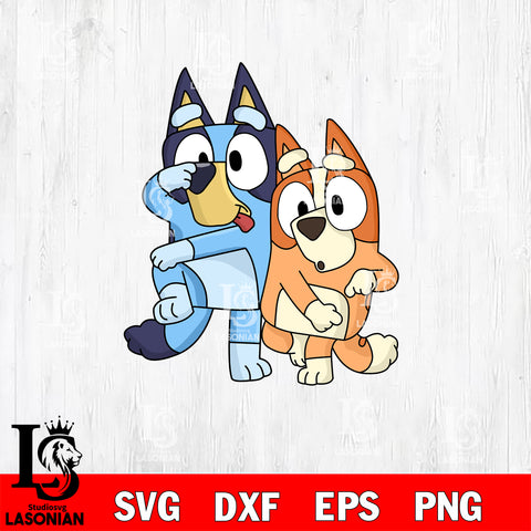 Bluey Bingo Png, Bluey Friends Svg eps dxf png file, Digital Download, Instant Download