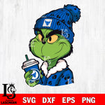 Boujee grinch BUFFALO BULLS svg eps dxf png file, Digital Download