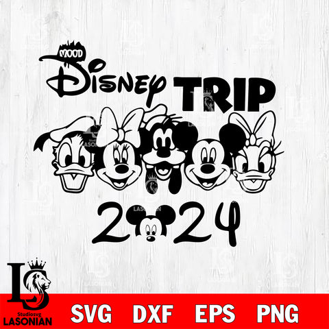 Mouse SVG, Family Vacation SVG, Family Vacation 2024 svg, Mickey since 1928 svg eps dxf png file, Digital Download, Instant Download