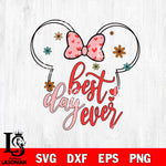 Best day ever svg , mickey svg eps dxf png file, Digital Download, Instant Download