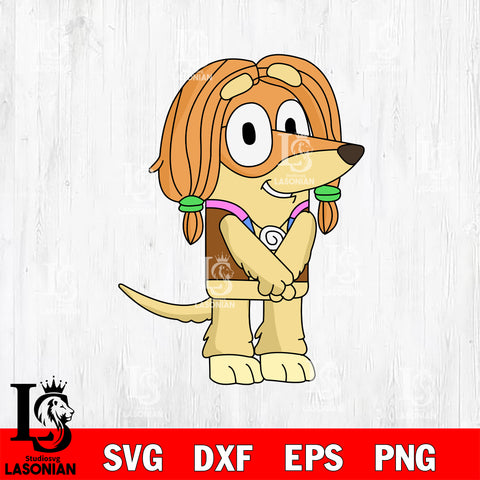 bluey 3 svg, bluey bingo Svg eps dxf png file, Digital Download, Instant Download