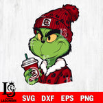 Boujee grinch SOUTH CAROLINA GAMECOCKS svg eps dxf png file, Digital Download