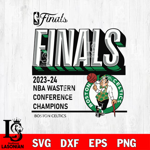 Boston Celtics Champions 2024 svg eps dxf png file, Digital Download, Instant Download