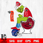 Grinch Football Theme Toilet svg, NFL svg eps dxf png file, Digital Download , Instant Download