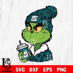 Boujee grinch NFL Philadelphia Eagles svg eps dxf png file, digital download , Instant Download