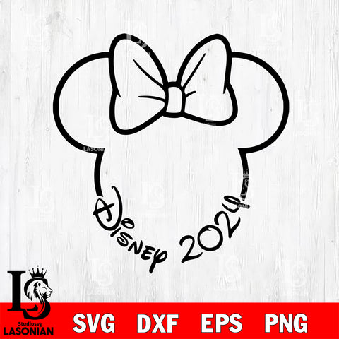 Disney 2024 svg eps dxf png file, Digital Download, Instant Download