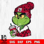 Boujee grinch NORTHERN ILLINOIS HUSKIES svg eps dxf png file, Digital Download