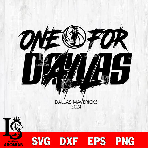 One for all Dallas Mavericks svg ,Dallas Mavericks champion 2024 svg eps dxf png file, Digital Download, Instant Download