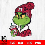 Boujee grinch WASHINGTON STATE COUGARS svg eps dxf png file, Digital Download