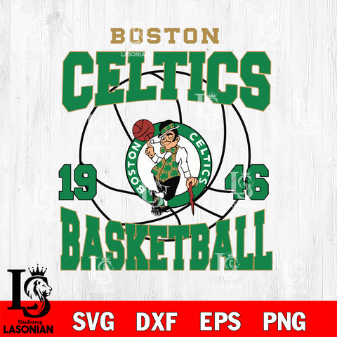 Boston Celtics 1946, Champions 2024 svg eps dxf png file, Digital Download, Instant Download