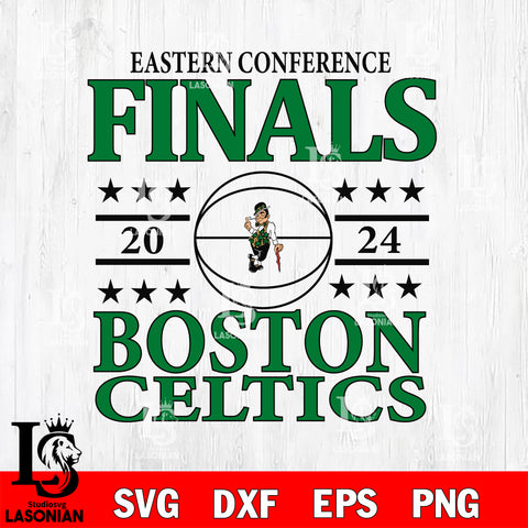 Eastern Conference Finals Boston Celtics Svg, NBA Champions 2024 svg eps dxf png file, Digital Download, Instant Download