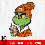 Boujee grinch CLEMSON TIGERS svg eps dxf png file, Digital Download