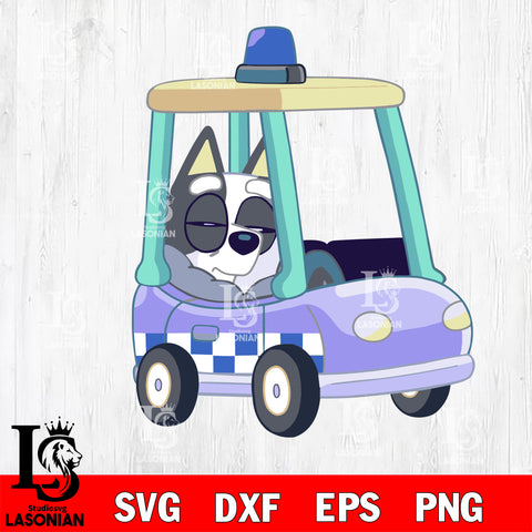 Car mufffin svg, bluey bingo Svg eps dxf png file, Digital Download, Instant Download