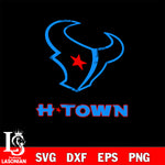 Houston Texans H-Town svg eps dxf png file, Digital Download , Instant Download