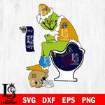 Grinch Football Theme Toilet svg, NFL svg eps dxf png file, Digital Download , Instant Download