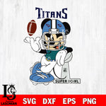 Tennessee Titans Mickey Mouse And Friends svg, NFL svg eps dxf png file, Digital Download , Instant Download