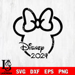 Disney 2024 svg eps dxf png file, Digital Download, Instant Download