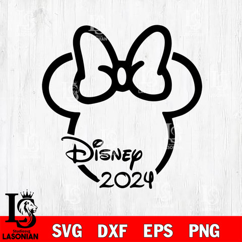 Disney 2024 svg eps dxf png file, Digital Download, Instant Download